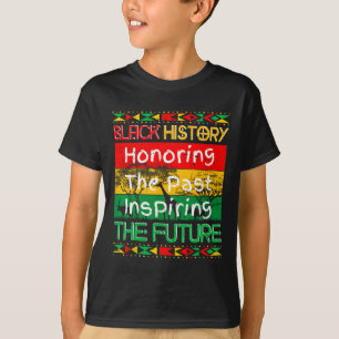 Eerbetoon vorige inspirerende maand van de toekoms t-shirt
