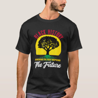 Eerbetoon vorige inspirerende maand van de toekoms t-shirt
