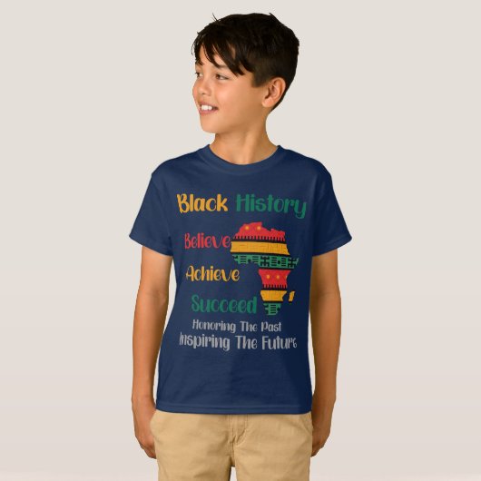Eerbetoon vorige inspirerende maand van de toekoms t-shirt (Voorkant volledig)
