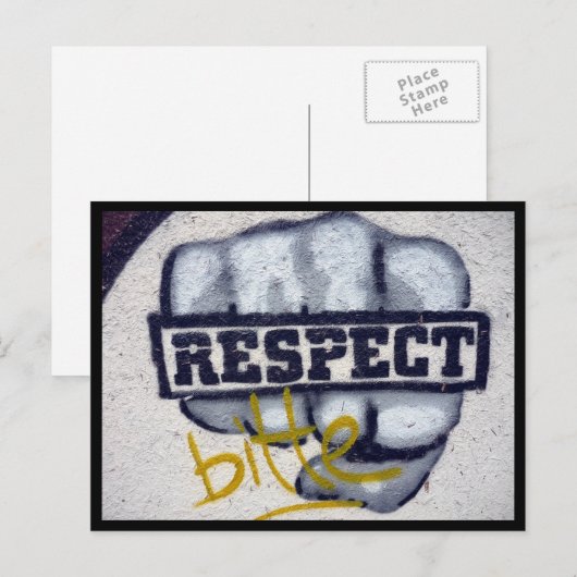 eerbied briefkaart (Voorkant / Achterkant)