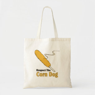 Eerbiedig de Corn Dog? Tote Bag