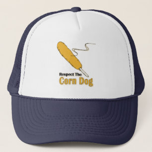 Eerbiedig de Corn Dog? Trucker Hat Pet