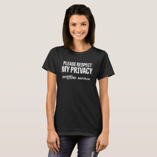 Eerbiedig mijn privacy T-Shirt