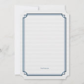 Eerbiedige Cross Religieuze Uitnodiging (Achterkant)