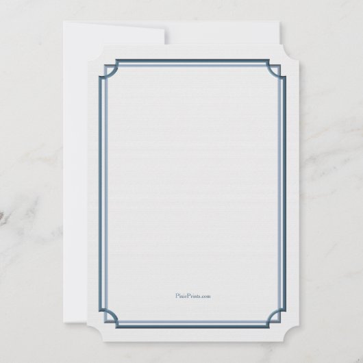 Eerbiedige Cross Religieuze Uitnodiging (Achterkant)