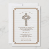 Eerbiedige Kruis-ordinatie Kaart (Voorkant)