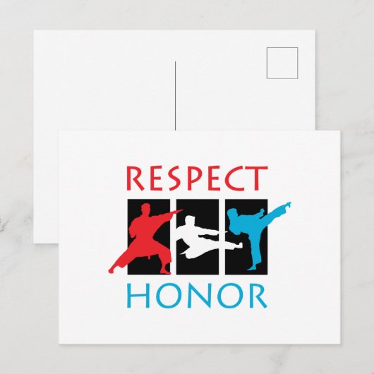 Eerbiediging Briefkaart (Voorkant / Achterkant)