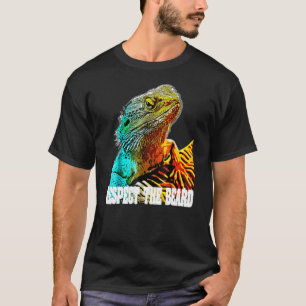Eerbiediging van de baard1 t-shirt