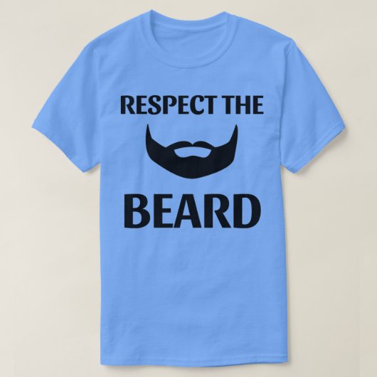 Eerbiediging van de baard 16 t-shirt (Design voorkant)