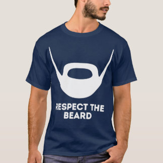 Eerbiediging van de baard 1 t-shirt