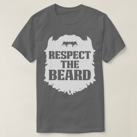 Eerbiediging van de baard 29 t-shirt (Design voorkant)