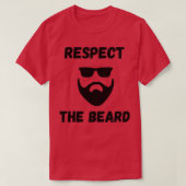 Eerbiediging van de baard 2 1 t-shirt (Design voorkant)