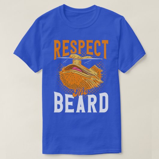 Eerbiediging van de baard 3 t-shirt (Design voorkant)