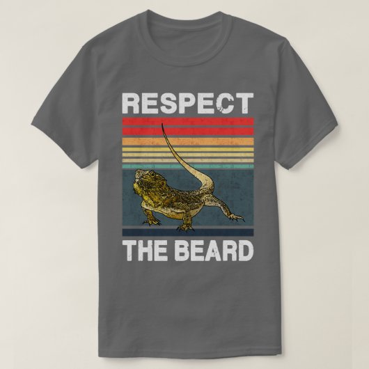 Eerbiediging van de baard 53 t-shirt (Design voorkant)