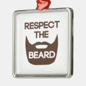 Eerbiediging van de baard metalen ornament (Links)