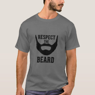 Eerbiediging van de baard t-shirt