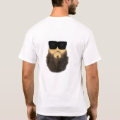 Eerbiediging van de baard t-shirt (Achterkant)