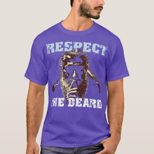 Eerbiediging van de baard Wereldbaarddag T-shirt