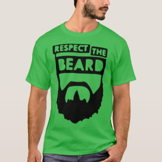 Eerbiediging van de baard zwart 2 t-shirt
