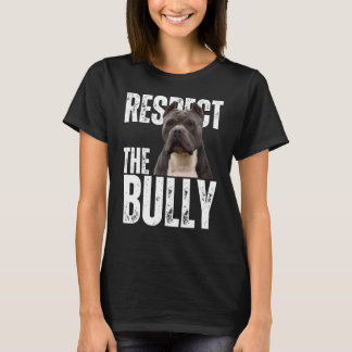 Eerbiediging van de bulledocht van Sarcastisch-Ame T-shirt