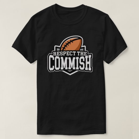 Eerbiediging van de Commissie: Fantastisch Footbal T-shirt (Design voorkant)