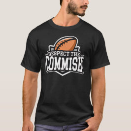 Eerbiediging van de Commissie: Fantastisch Footbal T-shirt