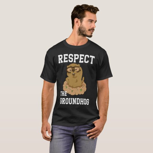 Eerbiediging van de grondgatdag t-shirt (Voorkant volledig)