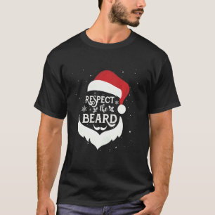 Eerbiediging van de kerstkerstmanfamilie op de baa t-shirt