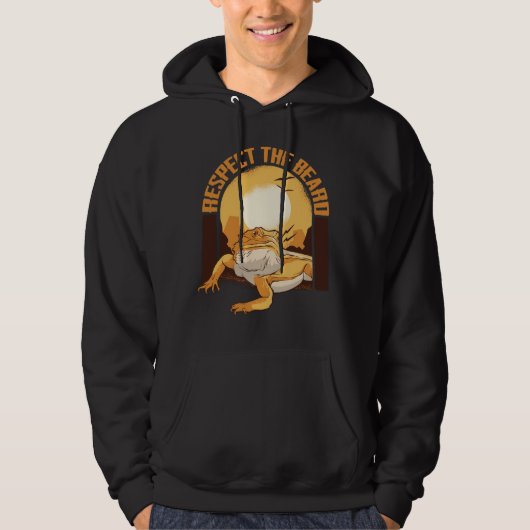 Eerbiediging van de kettingslierreptielen hoodie (Voorkant)
