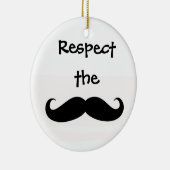 Eerbiediging van de Mustache Ornament (Rechts)