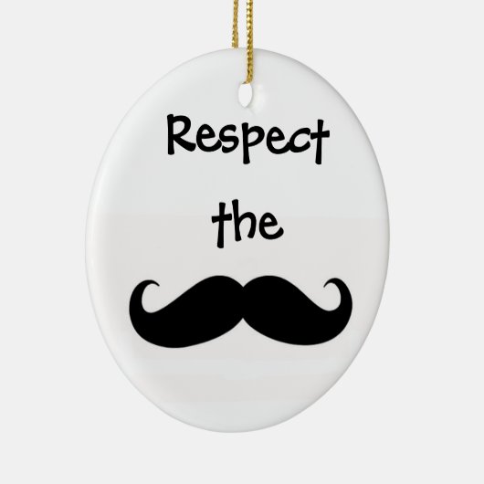 Eerbiediging van de Mustache Ornament (Rechts)