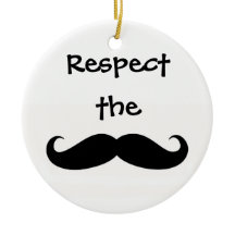 Eerbiediging van de Mustache Ornament
