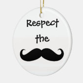 Eerbiediging van de Mustache Ornament (Links)
