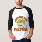 Eerbiediging van de poutine t-shirt (Voorkant)