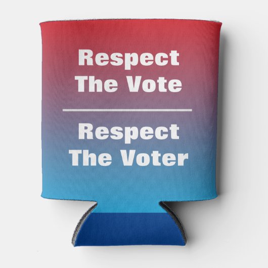 Eerbiediging van de stemming en de stemming blikjeskoeler (Voorkant)