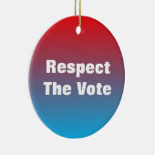 Eerbiediging van de stemming en de stemming keramisch ornament (Rechts)