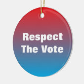 Eerbiediging van de stemming en de stemming keramisch ornament (Links)