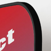 Eerbiediging van de stemming en de stemming pickleball paddle (Links Detail)