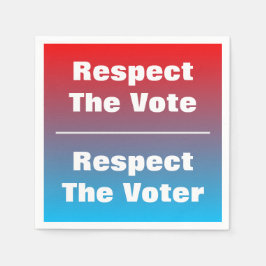 Eerbiediging van de stemming en de stemming servet