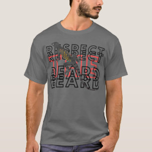Eerbiediging van de zijdelingse hersenshagedis t-shirt