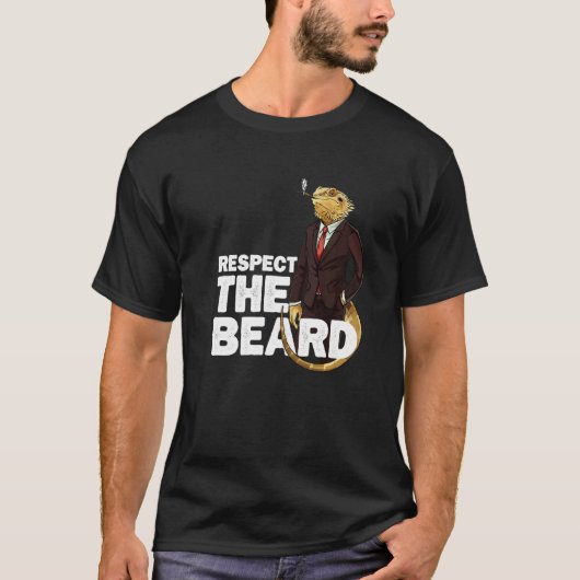 Eerbiediging van de zijkant van de draak t-shirt (Voorkant)