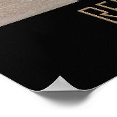 Eerbiediging van een Poster van het Man (Hoek)