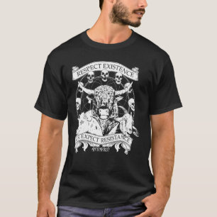 Eerbiediging van het bestaan of de verwachte weers t-shirt