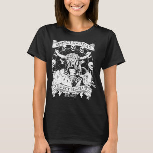 Eerbiediging van het bestaan of de verwachte weers t-shirt