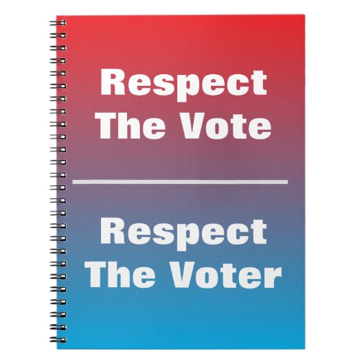 Eerbiediging van het Notitieboek bij de stemming e (Voorkant)