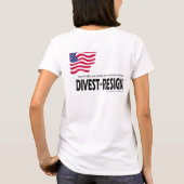 Eerbiediging van het voorzitterschap ... afstoting t-shirt (Achterkant)