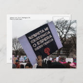 Eerbiediging van mijn Briefkaart van bestaan (Spaa (Voorkant / Achterkant)