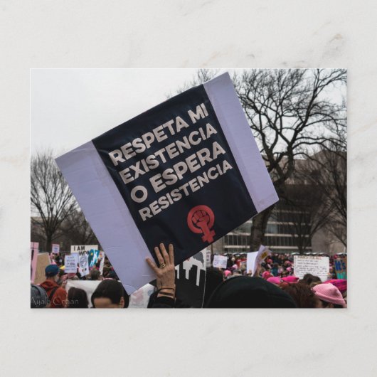 Eerbiediging van mijn Briefkaart van bestaan (Spaa (Voorkant)