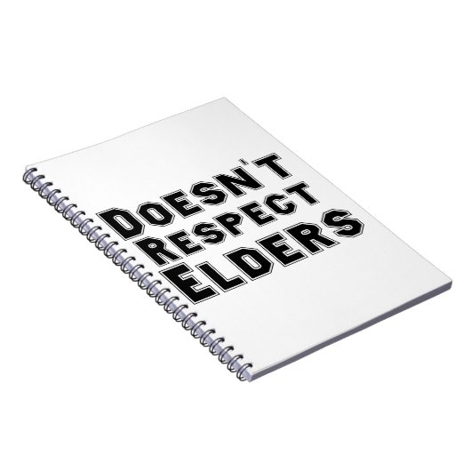 Eerbiedigt geen Notitieboek van Ouders (Rechterzijde)