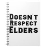 Eerbiedigt geen Notitieboek van Ouders (Voorkant)